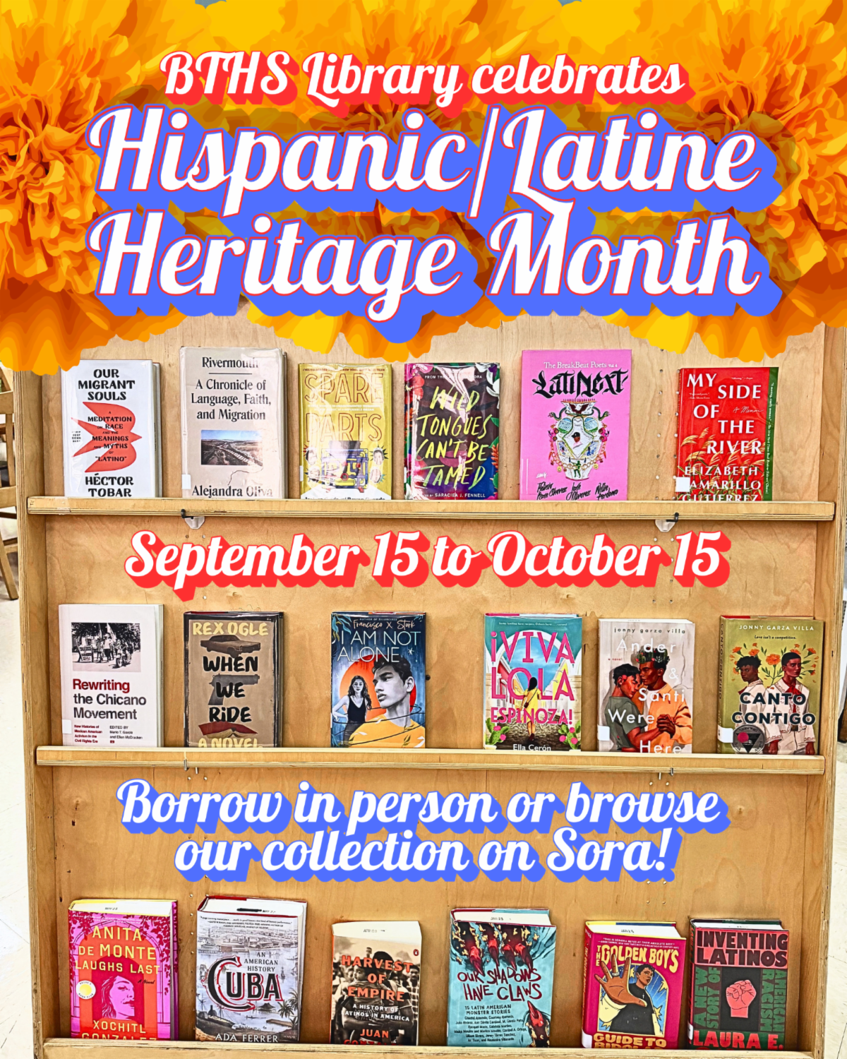 Please come by and see us if you have any questions (5CW) or email library@bths.edu
